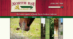 Desktop Screenshot of northbayhayandgrain.com