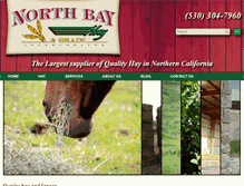 Tablet Screenshot of northbayhayandgrain.com